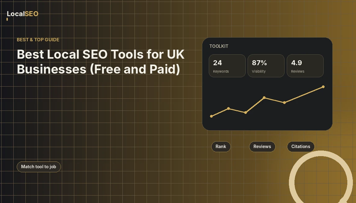 Best Local SEO Tools for UK Businesses (Free and Paid)