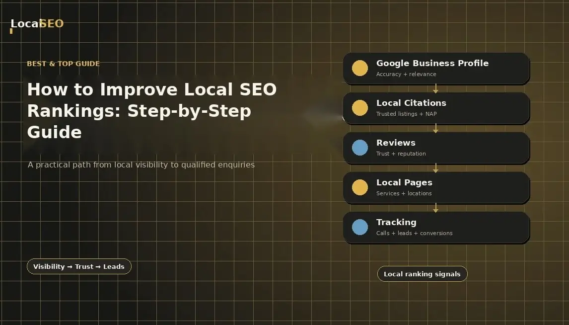 How to Improve Local SEO Rankings: Step-by-Step Guide
