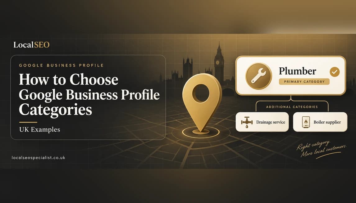 How to Choose Google Business Profile Categories (UK Examples)