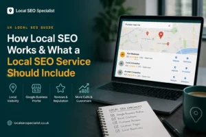 How local SEO works and the key services used to improve local search visibility and Google Maps rankings