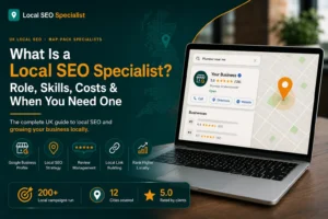 Local SEO specialist helping businesses improve Google Maps, local search rankings and online visibility