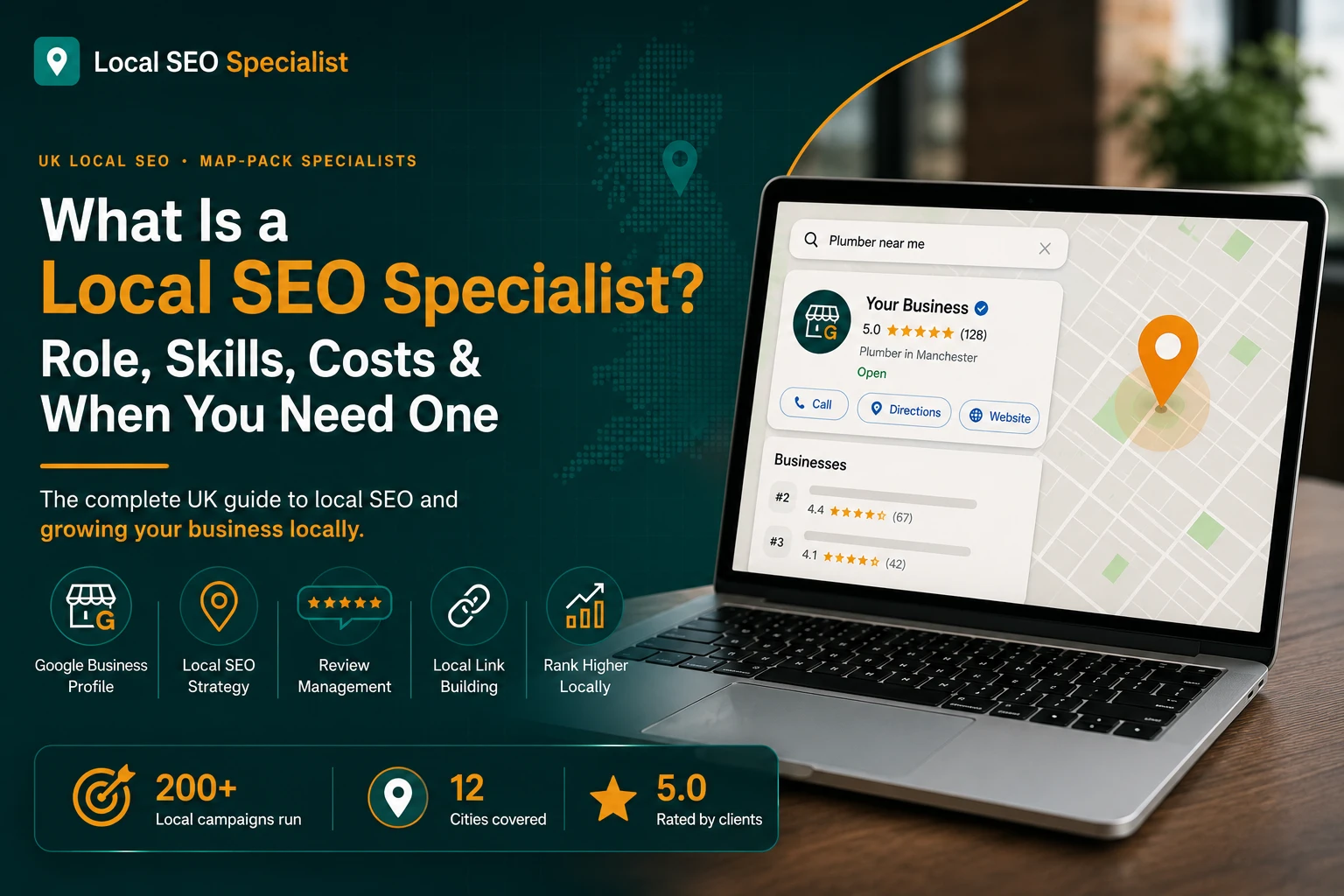 Local SEO specialist helping businesses improve Google Maps, local search rankings and online visibility
